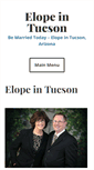 Mobile Screenshot of elopeintucson.com